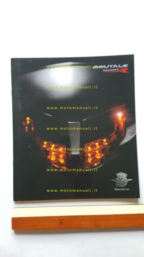 MV Agusta Brutale 1090 R 2010 depliant originale