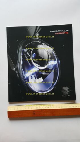 MV Agusta Brutale 990 R 2010 depliant italiano originale