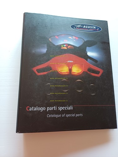 MV Agusta catalogo 2001 parti speciali concessionari originale