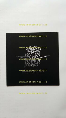 MV Agusta F3 - produzione 2012 depliant poster originale brochure