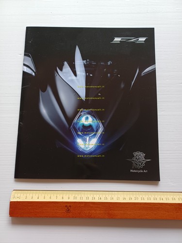 MV Agusta F4 1000 2010 depliant italiano originale