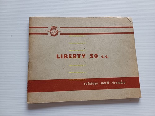 MV Agusta Liberty 50 Turismo - Sport 1962 catalogo ricambi …