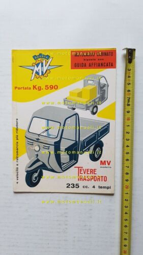 MV AGUSTA Motocarro 235 Tevere depliant originale ITALIANO 3 wheeler
