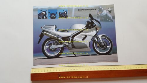 MZ Skorpion Replica 660 1994 depliant originale