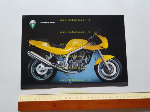 MZ Yamaha Scorpion Sport 660 1996 depliant originale italiano