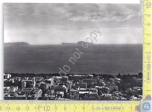 Napoli - vista da Villa Hertha - '50s