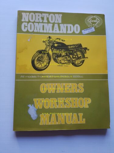 Norton Commando 750 - 850 1967 - 1973 Manuale Officina …