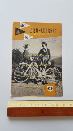 NSU Quickly 50 depliant italiano originale