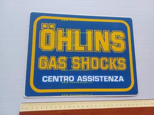 Ohlins Gas Shocks Centro Assistenza vetrofania concessionario originale