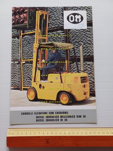 OM Carrelli Elevatori Diesel con Cushions DI 30 - DIM …