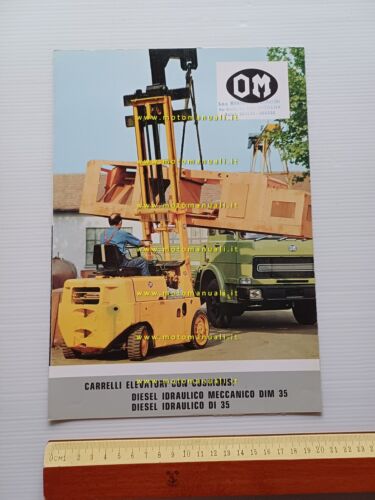 OM Carrelli Elevatori Diesel con Cushions DI 35 - DIM …