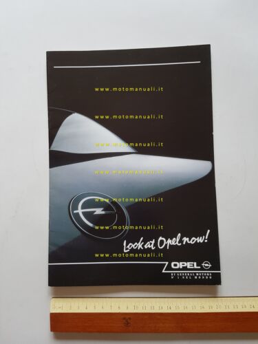Opel produzione modelli 1989 depliant originale italiano