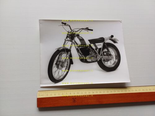 OSSA 250 Mick Andrews Replica 1976 foto originale cartella stampa