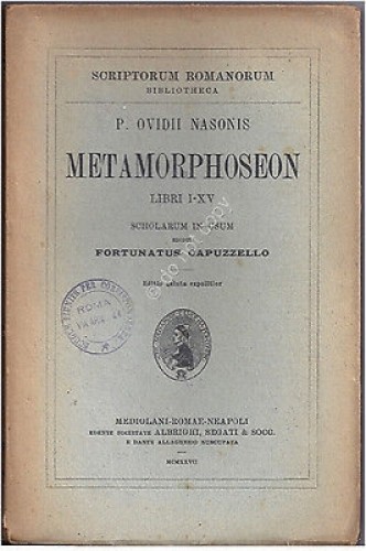 P. Ovidii Nasonis - Scuole Riunite Per Corrispondenza - 1927