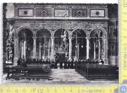 Padova - Basilica e Altare Sant'Antonio - 1951