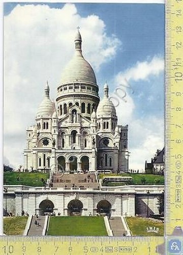 Parigi - Paris -Basilica del Sacre Coeur- '70s