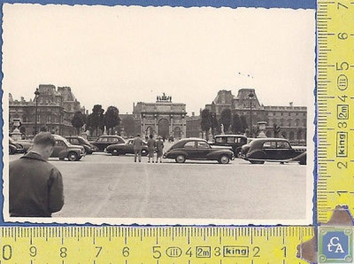 Parigi -Arc de Triomphe - Automobili d'epoca - Anni '50 …