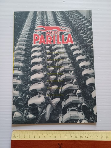 PARILLA catalogo produzione modelli 1954 depliant ITALIANO originale