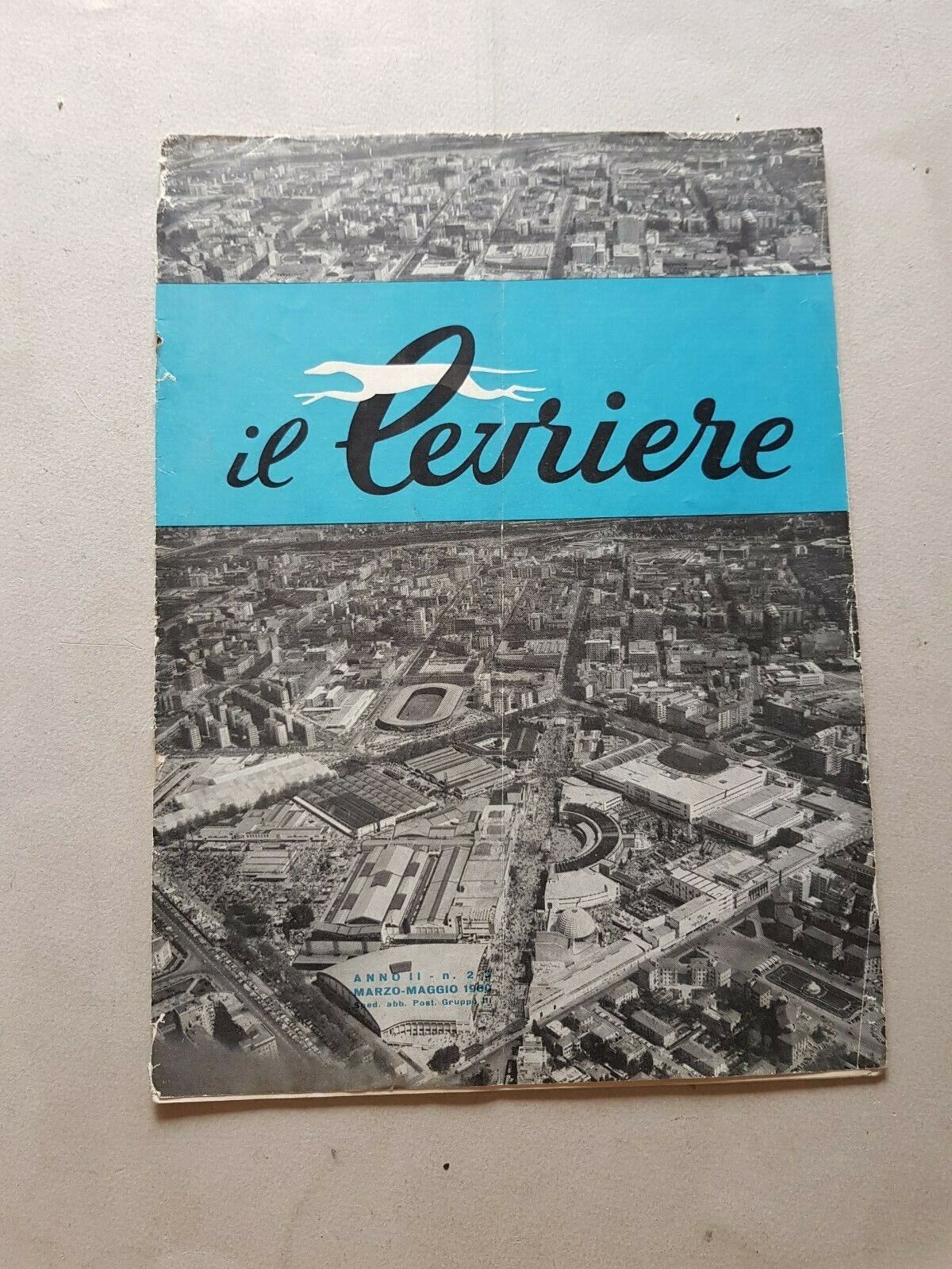 Parilla moto rivista IL LEVRIERE anno 2 n.2-3 '60 originale …