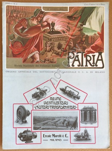 Patria - Rivista Nazionale dei Volontari Italiani - Anno 1 …