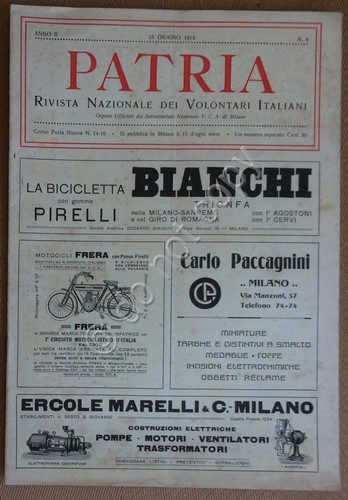 Patria - Rivista Nazionale dei Volontari Italiani - Anno 2 …