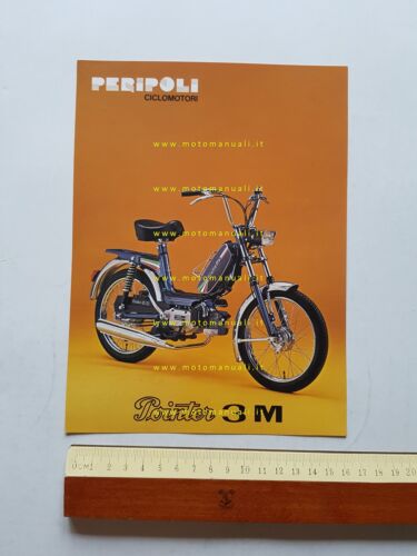 Peripoli Giulietta 50 Pointer 3M depliant anni 70 ciclomotore originale …