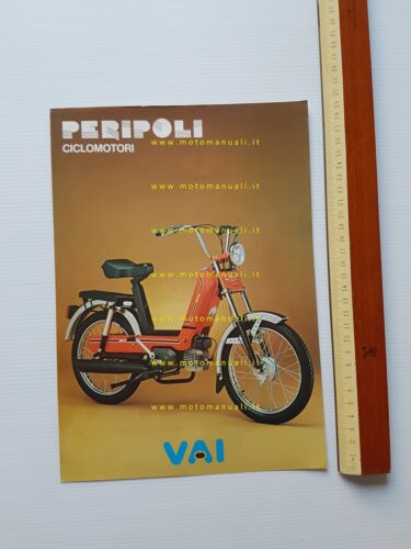 Peripoli Giulietta 50 Vai depliant anni 70 ciclomotore originale