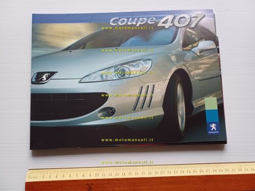 Peugeot 407 Coup presentazione cartella stampa