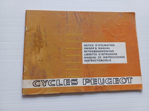 Peugeot 50 101 -102 -103 -105 -TSE -TSM 1980 manuale …
