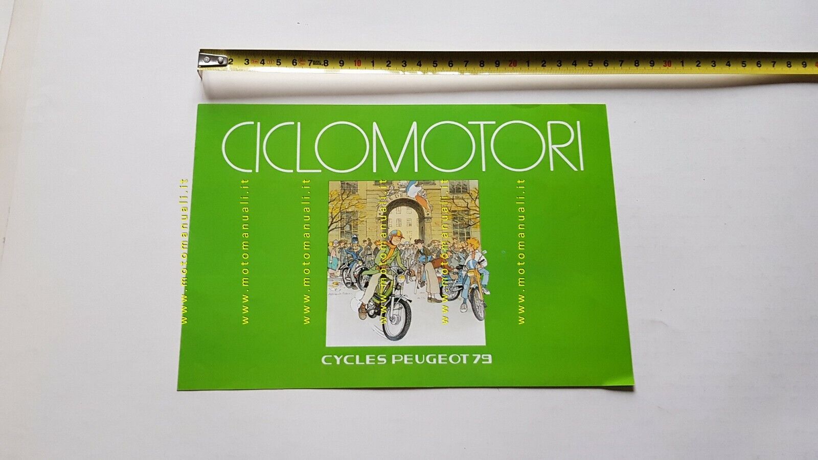 Peugeot gamma modelli ciclomotori 1979 depliant italiano originale Brochure