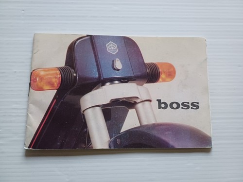 Piaggio 50 Boss 1988 manuale uso manutenzione originale