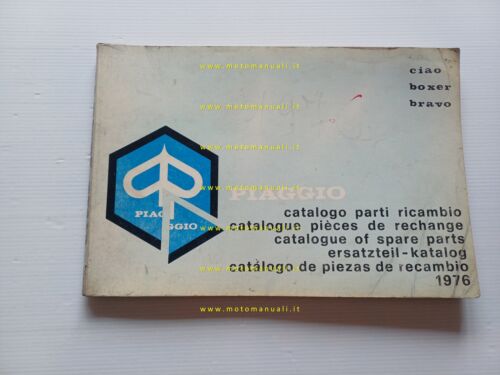 Piaggio 50 Ciao - Boxer 2 - Bravo 1976 catalogo …