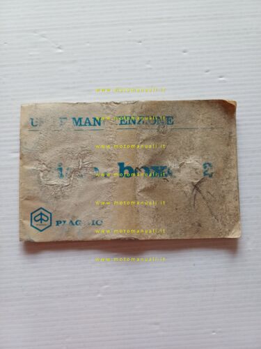 Piaggio 50 Ciao - Boxer 2 1973 manuale uso manutenzione …