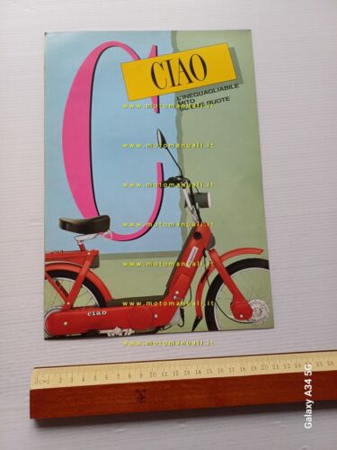 Piaggio 50 Ciao anni 90 depliant originale italiano