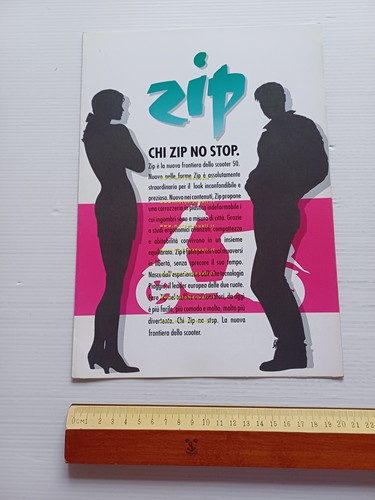 Piaggio 50 ZIP depliant italiano originale