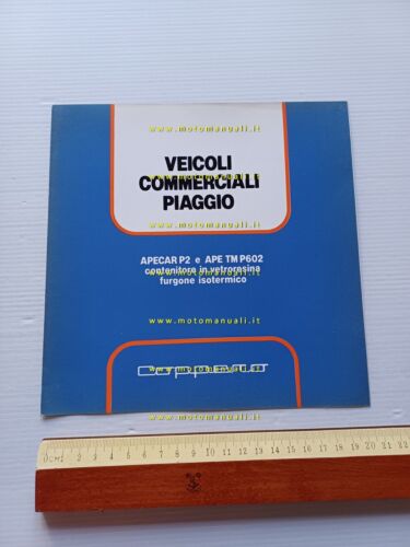 Piaggio ApeCar P2 - Ape TM P602 1983 allestimenti Coppero …