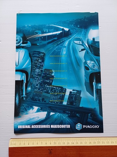 Piaggio Beverly 500 - X9 accessori depliant italiano originale