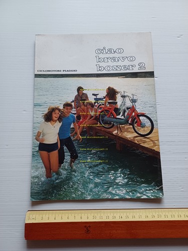 Piaggio Ciao - Boxer 2 - Bravo 50 1977 depliant …