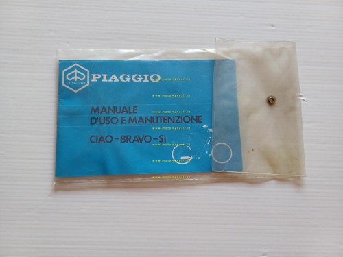Piaggio Ciao Bravo Si 50 1983 manuale uso manutenzione NUOVO …