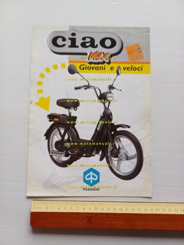 Piaggio Ciao Mix 50 1999 depliant italiano originale