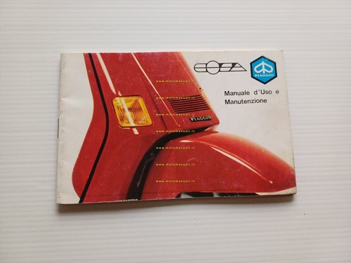 Piaggio Cosa 125 150 200 1a serie manuale uso manutenzione …