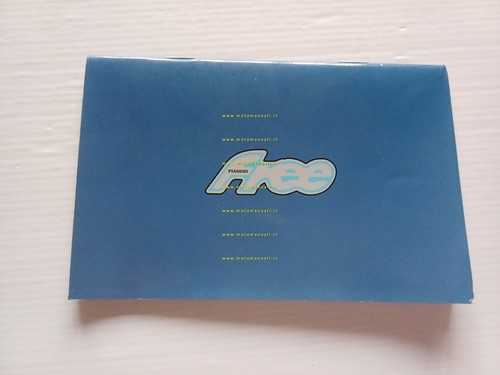 Piaggio Free 50 manuale uso manutenzione libretto istruzioni italiano originale
