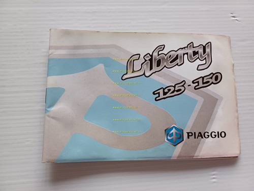 Piaggio Liberty 125-150 2T 2000 manuale uso manutenzione libretto originale