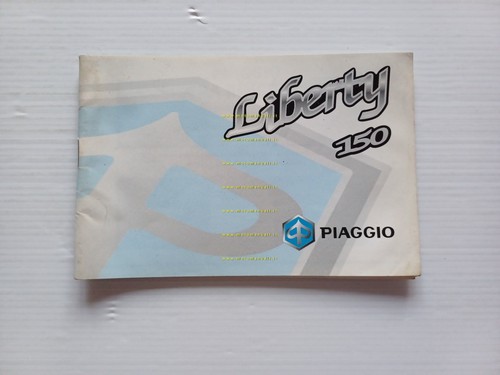 Piaggio Liberty 150 2000 manuale uso manutenzione italiano originale