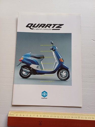 Piaggio Quartz 50 depliant originale italiano
