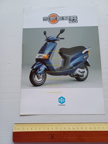 Piaggio Sfera 50 depliant originale italiano