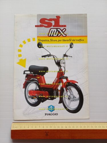 Piaggio Si Mix 50 1996 depliant originale italiano