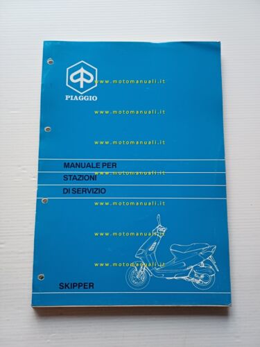 Piaggio Skipper 125 - 180 1998 manuale officina TELAIO originale …