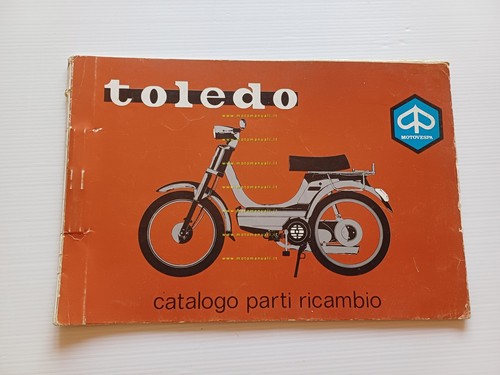 Piaggio Toledo 50 1980 catalogo ricambi originale italiano