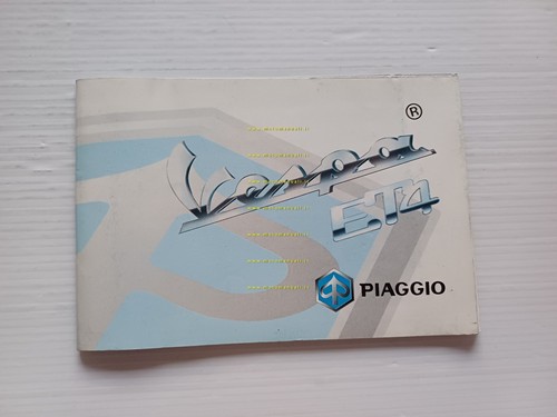 Piaggio Vespa 125 ET4 2000 manuale uso manutenzione originale PORTOGHESE